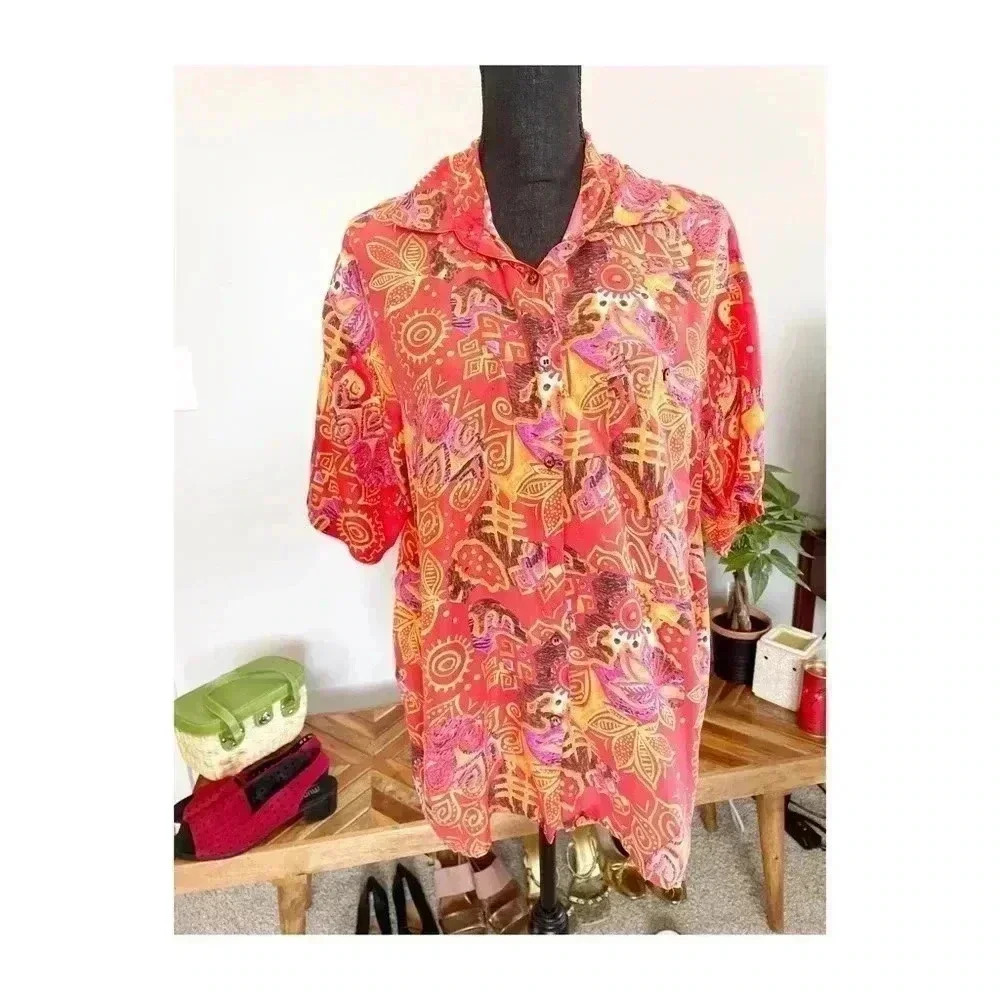 Ivy Club Classic Silk Blouse